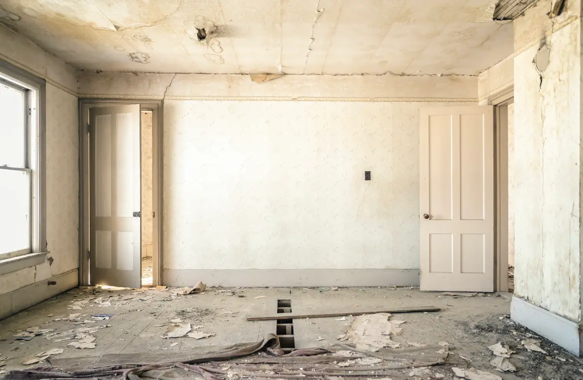 Waste disposal crew managing a cleanout project in Barnstable Town